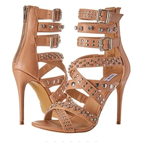Steve Madden Nude Glam Gladiators - Picture 6 of 7